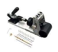 Tktouci Guida per trapano - Localizzatore di fori per la lavorazione dei metalli, localizzatore portatile per la lavorazione del legno, edilizia industriale, mobili da cucina, esterni, armadietti