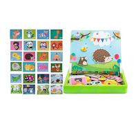 Tktouci Puzzle Magnetico | Giocattoli Educativi per l'Apprendimento,Puzzle Magnetico Portatile Per Gioco Da Tavolo | per Bambini e Ragazzi Asilo Scuola a Casa Aula Sala Giochi Viaggio in Auto
