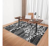 Tkuhknag 180 x 200 cm Tappeto Sedia Ufficio, Tappeto Salvapavimento Antiscivolo, Tappetino Pavimenti per Parquet, Ufficio Protettore del Pavimento, Tappeto Sedia Gaming, Tappeto per Sedia con Ruote