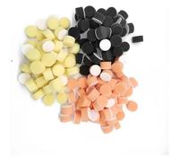 TKUON 1 pollice 25 mm 50 pezzi spugna lucidatura pastiglie ceratura strumenti tampone ruvido e medio fine adatto for lucidatrice auto