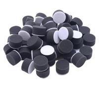 TKUON 1 pollice 25 mm 50 pezzi spugna lucidatura pastiglie ceratura strumenti tampone ruvido e medio fine adatto for lucidatrice auto