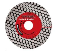 TKUON Disco diamantato D115mm/125mm for taglio piastrelle in ceramica porcellana marmo Lama for sega circolare for pietra abrasiva