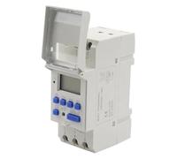 TKUONE THC15A 220V 30A Relè temporizzatore for guida DIN Interruttori orari programmabili settimanalmente Dispositivo di suoneria elettronico INTERRUTTORE TEMPORIZZATORE