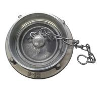 TKW ARMATUREN GmbH Giunto cieco STORZ B 75 / DIN 14312 con catena