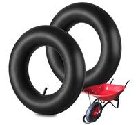Tkxjry 2 Pezzi Camera d'Aria Multiuso, 3.50-8 Ruota di Ricambio Camera d’Aria, Camera D'aria Per Carrello, Tubo Interno Carriola, per Carrelli a Mano, Veicoli Commerciali, Carrello di Trasporto
