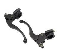 Tkxjry 2 pezzi Leve Frizione, 7/8 Pollici 22mm Leva Frizione Moto Maniglia, Universale Accessori Motocicli Maniglie, Freno Moto Universale, per Dirt Pit Bike da 50 CC a 125 CC