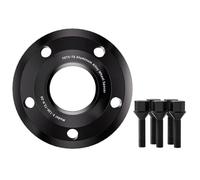 Tkxvcejv 2/4 Pezzi per Jaguar per E-Pace 5x108 CB 63,4 M14 X 1,5 Hub Centric Piastra Flangiata Distanziale Ruota Forgiata Nera 15/20/25/30/35 Mm Distanziale Ruota(4X 20mm)