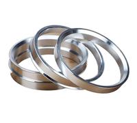 Tkxvcejv Anelli in Alluminio Anelli di centraggio Foro Ruota 71,6-72,56、63,4-73,1、56,1-63,4、70,3-71,5、67,1-74,1、67,1-72,56 mm Distanziale Ruota(63.4-73.1mm)