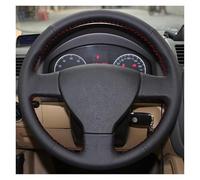 Tkxvcejv per Il Vecchio per per Il Golf per Polo per Sagitar 2010 Volante Copertura Dell'involucro Auto Volante Copertura Coprivolante Auto(Yellow Thread)