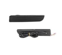 Tkxvcejv Posteriore Paraurti Fendinebbia Per Mitsubishi Per Lancer Per Evo Per Evolution Per Outlander Sport RVR Indicatori Direzione Dinamici Luci LED Paraurti Riflettenti(Dark gray Lens A)