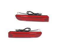 Tkxvcejv Posteriore Paraurti Fendinebbia Per Mitsubishi Per Lancer Per Evo Per Evolution Per Outlander Sport RVR Indicatori Direzione Dinamici Luci LED Paraurti Riflettenti(Red Lens E)