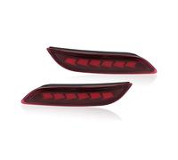 Tkxvcejv Posteriore Paraurti Fendinebbia Per Toyota Per Camry 2018-2025 Indicatori Direzione Dinamici Fendinebbia Posteriori Luci Stop A LED Luci Riflettenti Per Paraurti(Red A)