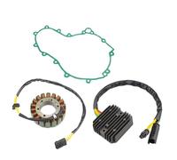 Tkxvcejv Statore Accensione Magneto per BMW per F650GS per F700GS per F800GS F800R F800ST Kit Guarnizione Coperchio Generatore Bobina Statore Raddrizzatore Regolatore Motocicletta Statore Magnete
