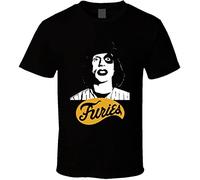 TKYSJXLZ Baseball Furies Warrior Retro Movie Fan T Camicie e T-Shirt Black(Medium)