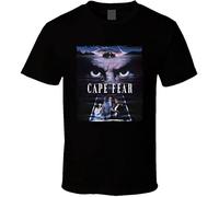 TKYSJXLZ Cape Fear Movie T Camicie e T-Shirt Black(X-Large)