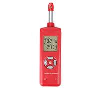 TL-500 termometro digitale igrometro umidità tester temperatura sensore pirometro psicrometro bulbo umido punto di rugiada Per uso di laboratorio(Rot)