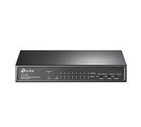 TL-Link TL-SF1009P 9-Port 10/100Mbps Desktop Switch with 8-Port PoE+, Plug and play No Configuration Required