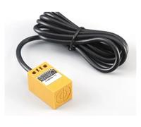 TL-Q5MC1 Interruttore di prossimità con sensore magnetico quadrato NPN a 3 fili normalmente aperto Seneor 5V-24V Giallo Tipo di colonna angolare