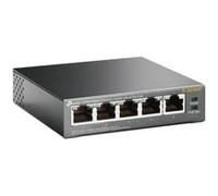 TP-Link TL-SG1005P Non gestito Gigabit Ethernet (10/100/1000) Supporto Power over Ethernet (PoE) Nero