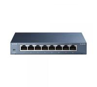 TP-Link TL-SG108 Non gestito Gigabit Ethernet (10/100/1000) Nero