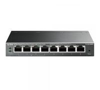 TP-LINK TL-SG108PE Non gestito Gigabit Ethernet (10/100/1000) Nero Supporto Power over Ethernet (PoE)