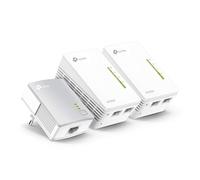 TL WPA4220 TKIT Powerline Kit AV600Mbps e WiFi 300Mbps Homeplug AV2 Porte