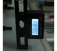 TL90 - Inclinometro digitale per elicottero, strumento di misurazione dell'angolo con indicatore di livello giroscopio e goniometro digitale LCD per atteggiamento aereo RC Measu