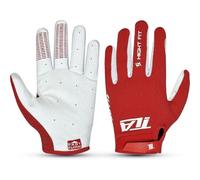 TLA HARK guanti moto cross, mtb enduro, trial, bmx, unisex per uomo, donna e ragazzo, Abbigliamento moto e bici, Guanti ciclismo elasticizzati, leggeri, traspiranti e resistenti all'usura,XS