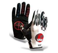 TLA JERK guanti motocross, mtb enduro, trial, bmx, unisex per uomo, donna e ragazzo, Abbigliamento moto e bici, Guanti ciclismo elasticizzati, leggeri, traspiranti e resistenti all’usura.