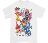 TLC Waterfalls Vintage Old School Girl Group Tee Cotton T Shirt Ie Hip Hop Print Art Fan Gift Black M