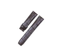 TLCBAZCF Adatto alla pelle Compatibile con accessori Baume & Mercier HAMPTON/CLASSIMA Cintura for orologio in pelle con strato superiore 20/22 mm(Dark brown,22mm)