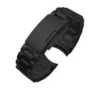 TLCBAZCF Catena for orologio da 20 mm e 22 mm compatibile con EDIFICE EFV-540 500 EFS-S510 EFB-650 EQB-501 EFR-303L/303D cinturino in acciaio inossidabile da uomo(3103 black,22mm)