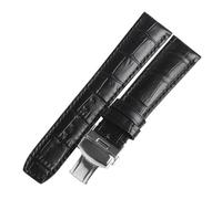 TLCBAZCF Cinturino compatibile con Baume & Mercier CLASSIMA 8688 8792 cinturino in pelle di vitello cinturino in pelle bovina, 22mm, Acetato, Nessuna pietra preziosa