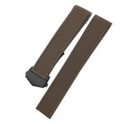 TLCBAZCF Cinturino in gomma da 20 mm e 22 mm, compatibile con Aquaracer 300 WAY201A CALIBRE 5 WAY201 da 43 mm, in silicone, accessori, 22mm