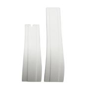 TLCBAZCF Cinturino in gomma scanalata da 20 mm e 21 mm compatibile con Rolex Daytona 116515, cinturino sportivo da immersione in silicone bianco, nero, verde e blu, strumenti gratuiti(White,21mm)