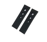 TLCBAZCF Cinturino in gomma siliconica da 20 mm, 21 mm, 22 mm, 23 mm, 24 mm compatibile con il cinturino for orologio Breitling Avenger Heritage Superocean(Black No Buckle,23mm)