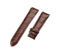 TLCBAZCF Cinturino in pelle for orologio compatibile con Tissot 1853 Couturier T035410 T035617, comodo accessorio for cinturino da 22, 23 e 24 mm.(Brown-no buckle,22mm)