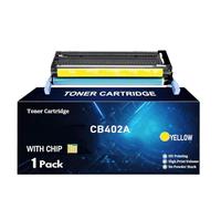 TLCGQF 642A Cartuccia Toner Sostituibile CB400A CB401A CB401A CB403A Per HP Colorlaser Jet CP4005 Cp4005n Cp4005dn Toner Supplies,Giallo
