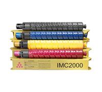 TLCGQF Cartucce toner a colori sostituibili 842311, 842312, 842313, 842314, compatibili con le stampanti Ricoh Afficio IM C2000, C2500, GS3025C, GS3020C (KCMY),4 colors