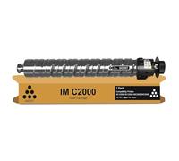 TLCGQF Cartuccia Toner A Colori Ad Alta Capacità 842311 842312 842313 842314, Compatibile Con La Cartuccia Toner Per Stampante Ricoh IM C2000 C2500 A 4 Colori,Nero