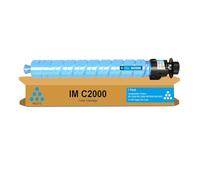 TLCGQF Cartuccia Toner A Colori Ad Alta Capacità 842311 842312 842313 842314, Compatibile Con La Cartuccia Toner Per Stampante Ricoh IM C2000 C2500 A 4 Colori,Cyan