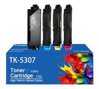 TLCGQF Cartuccia Toner A Colori TK-5307, Compatibile Con Le Stampanti Kyocera TASKALFA 350Ci E 351Ci TK-5305 TK-5309 Cartuccia Toner, 12.000 Pagine,4 colors