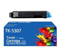 TLCGQF Cartuccia Toner A Colori TK-5307, Compatibile Con Le Stampanti Kyocera TASKALFA 350Ci E 351Ci TK-5305 TK-5309 Cartuccia Toner, 12.000 Pagine,Blu