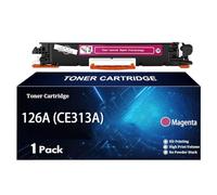 TLCGQF Cartuccia Toner Sostituibile Da 126A, Compatibile Con Le Cartucce Toner HP Laserjet Pro CP1025/Cp1025nw/CP1021 CP1022 CP1023 M177fw/M176n/M175NW CE310A CE311A CE312A CE313A,Magenta