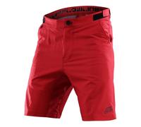 TLD Pantaloncini MTB FLOWLINE casual con tessuto omo Uomo Rosso 36 - 271906015