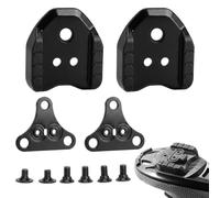 TLDBATICE Compatibile con adattatore per piastra Shimano SPD SM-SH41 per bicicletta da corsa, MTB, pedali a 3 fori, adattatore, convertitore di tacchetti