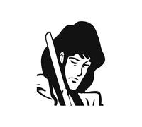 TLDSHOP® - Etichetta ADESIVA per AUTO e MOTO - Personaggi Manga e Anime serie LUPIN III - PVC Adesivo - Resistente per Esterno e Interno - Misura 10cm - Personaggio: (Goemon Ishikawa XIII)