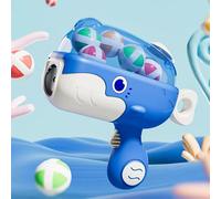 TLHWIN Dinosaur Dartboard Toy Gun, Gioco di tiro per Bambini, Arma Giocattolo con Bersaglio per Giochi di Lancio dei, 12 Palline adesive, Set di Regalo per Giocattoli per Bambini dai 3 (P)