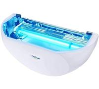 TLICLXY - Luce elettrica per insetti e insetti, stazione base fissa per la perfetta trappola per zanzare, modalità racchetta per un perfetto schiacciare le mosche