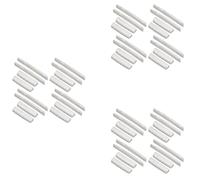 Tlilyy 24 Set da 48 Pezzi 6 Corde Acustiche Chitarra Bone Bridge e Dado In Vera